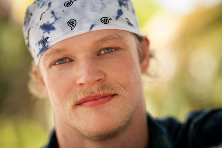 Official Survivor 51 cast photograph of Brady Booker